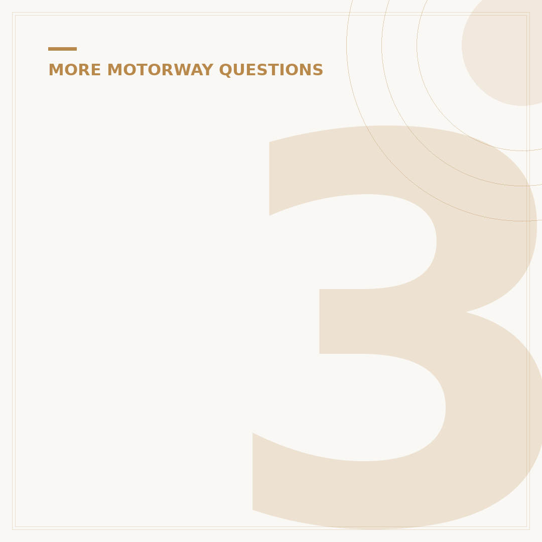 3 Lane Motorway Rules UK: Navigating Safely