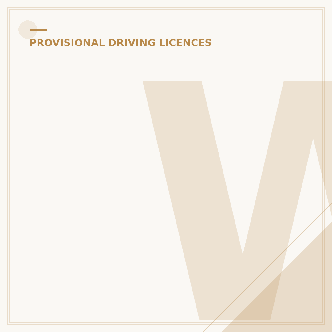 When Can You Apply for a Provisional Car Licence UK?