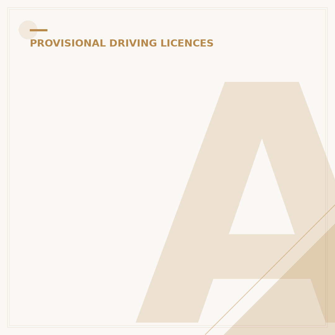 Apply for a Provisional Licence in Scotland