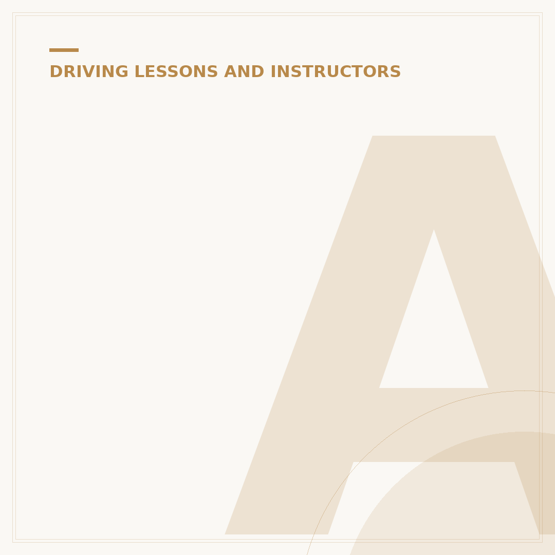 Auto Driving Lessons