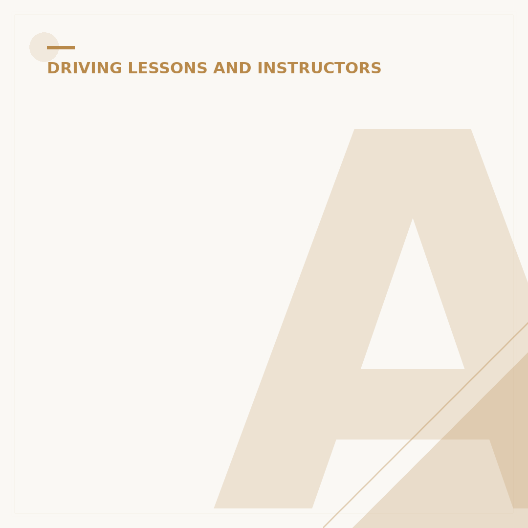Average Driving Lesson Hours: What to Expect