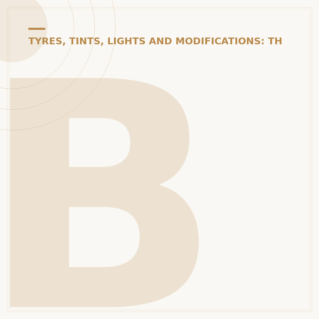 Bald Tyres: When Are They Illegal and What to Do?