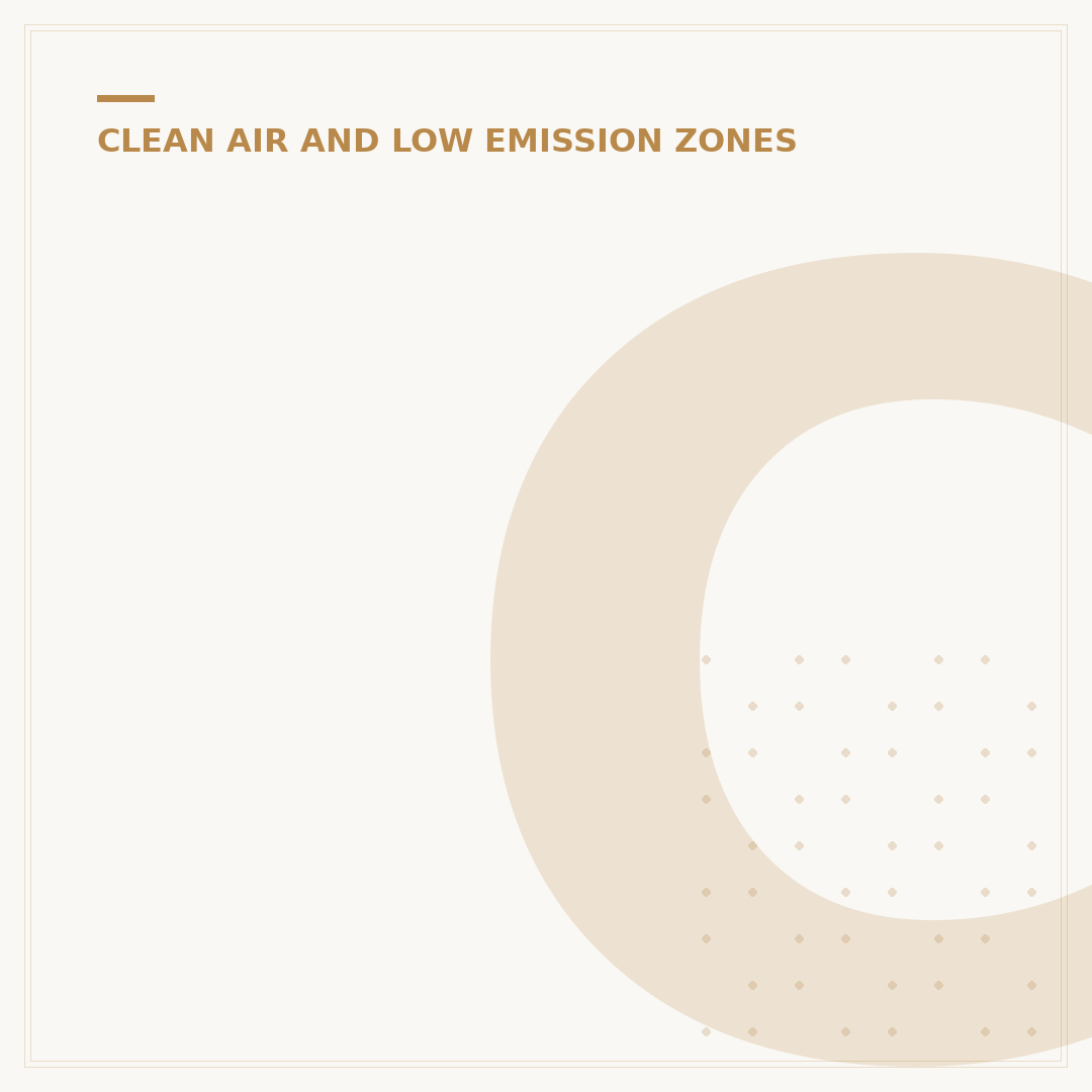 Clean Air Zone in Burmingham