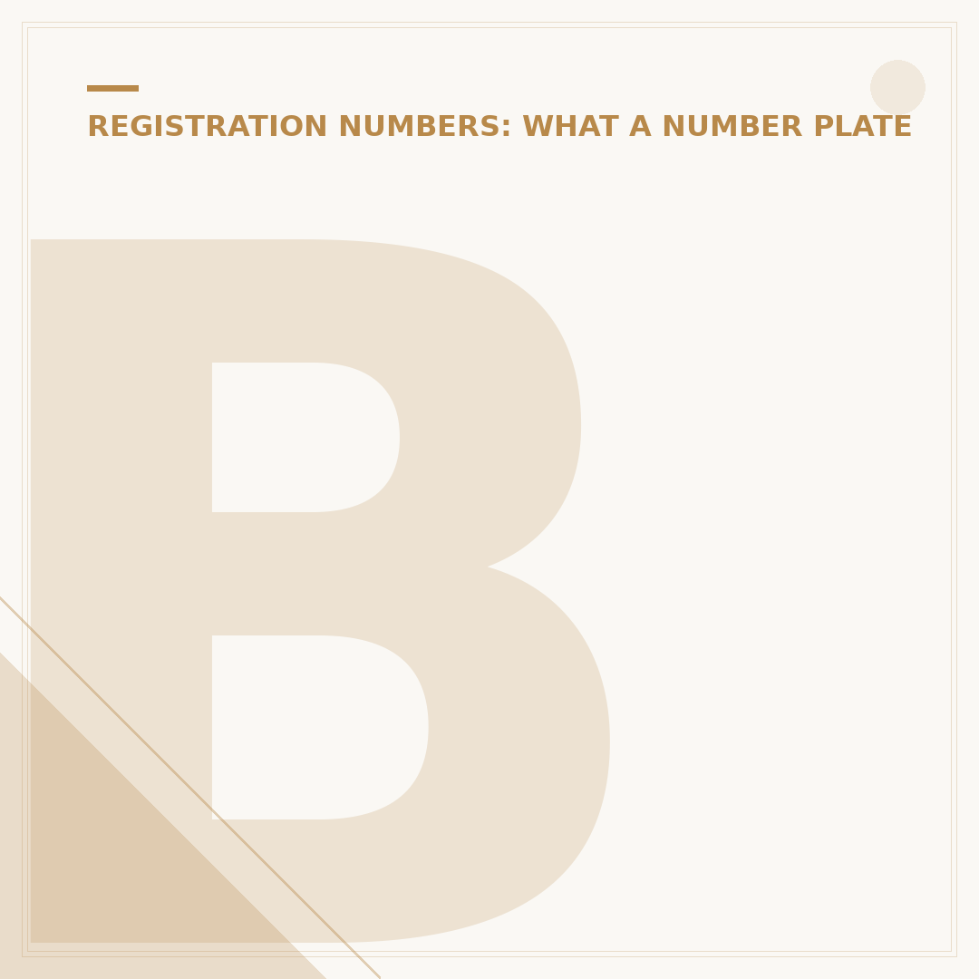 Black Number Plates: Legality, Types & How to Get Them