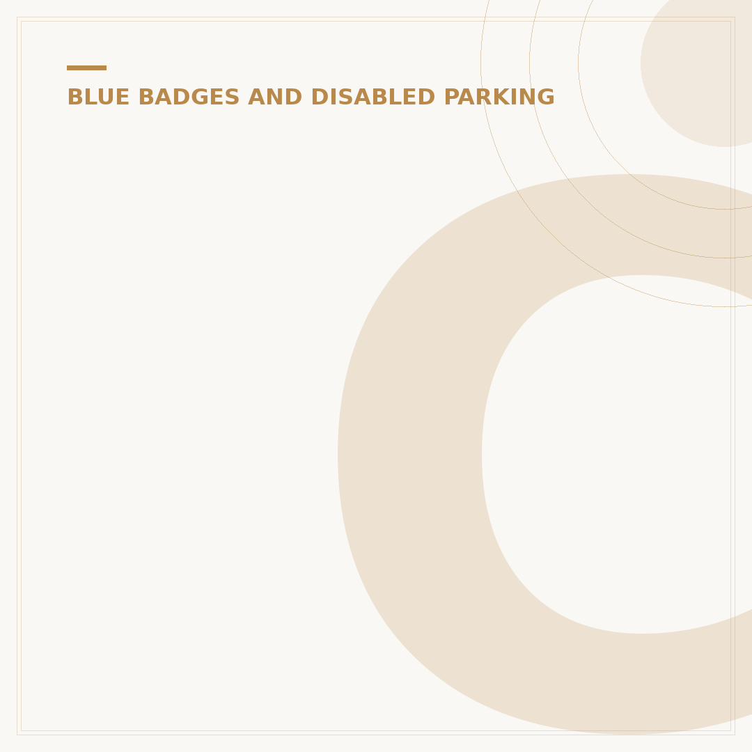Can Blue Badge Holders Park Anywhere? Rules Explained