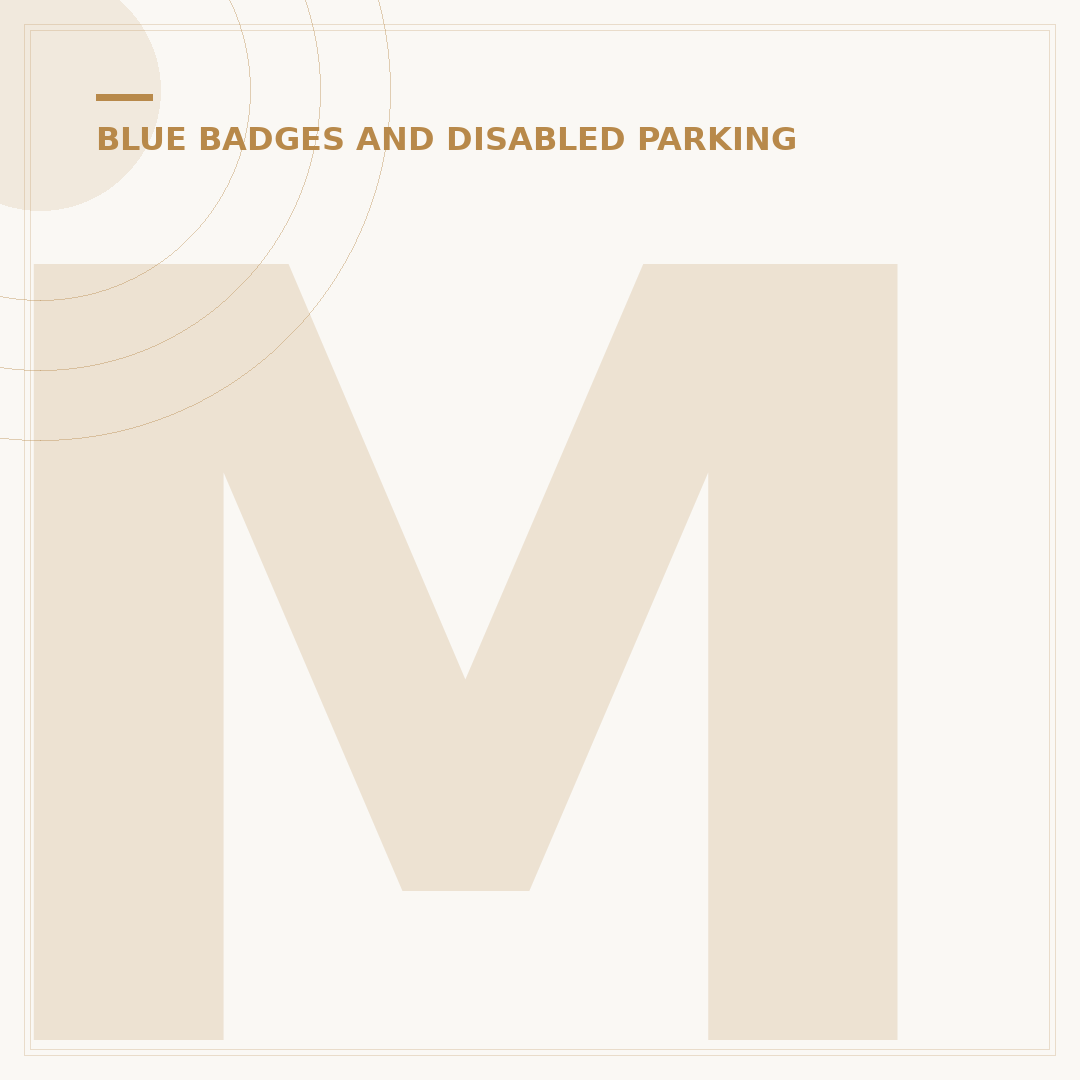 Maximum Walking Distance for a Blue Badge