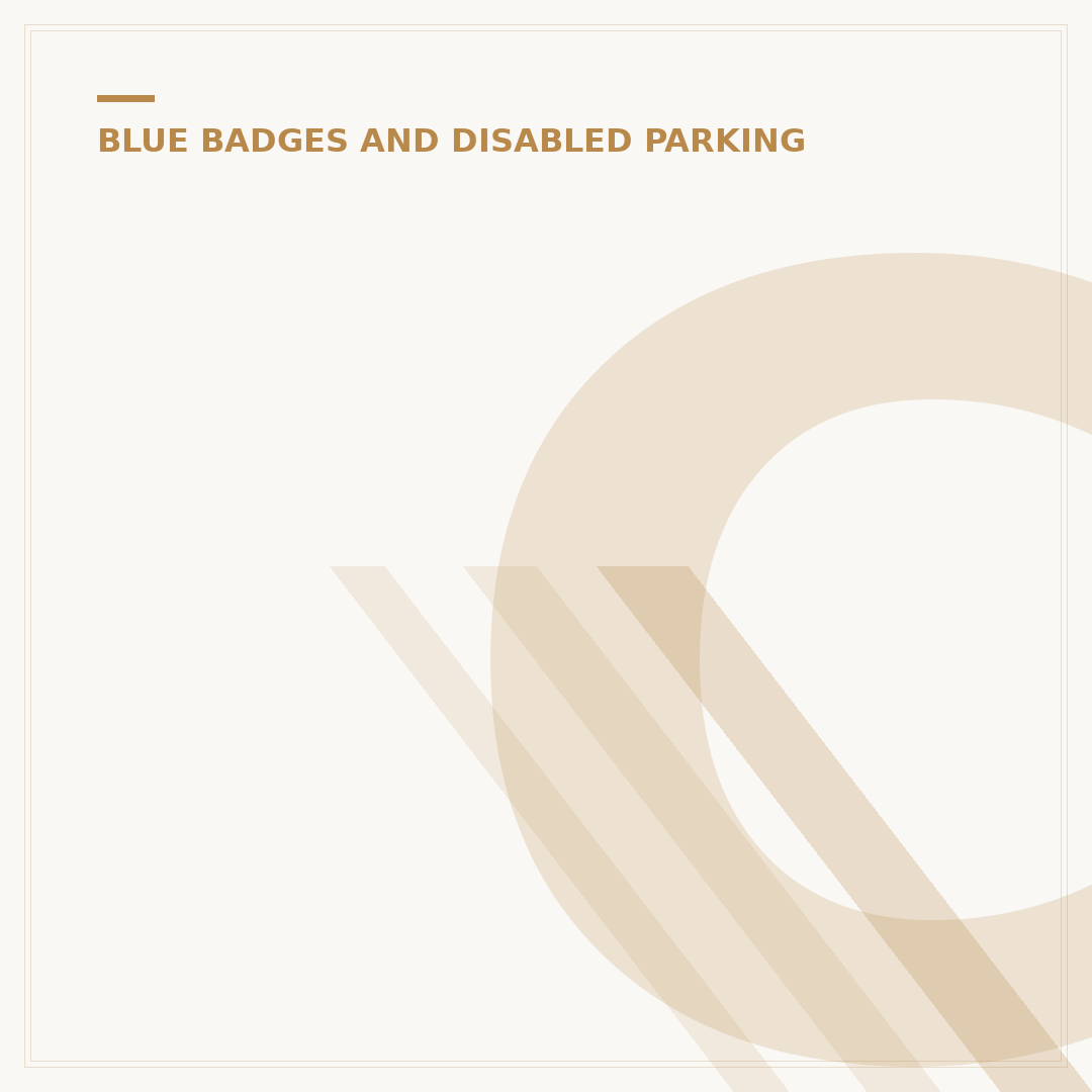 Can You Get a Blue Badge Without PIP?