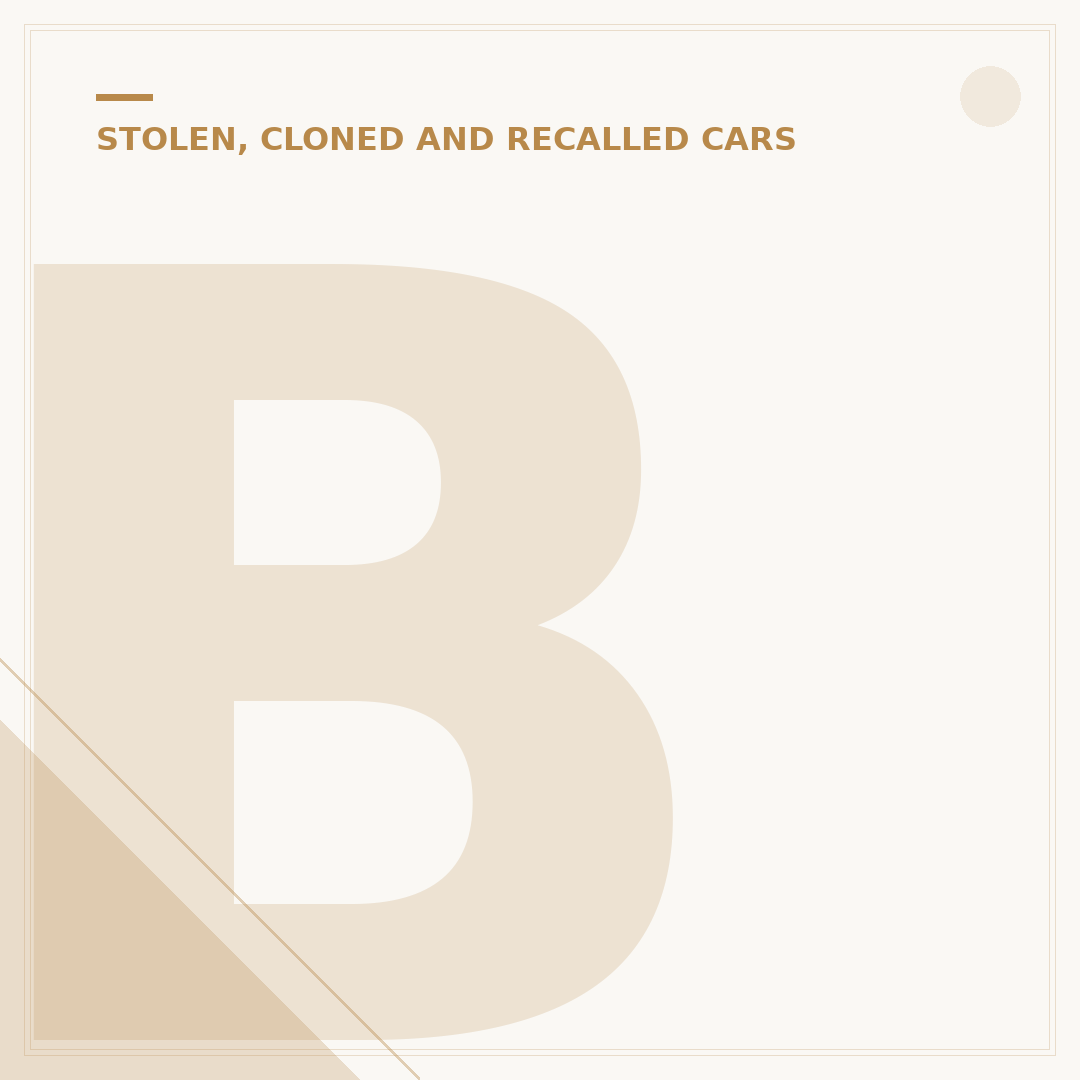 Britain's Most Stolen Cars: What You Need to Know