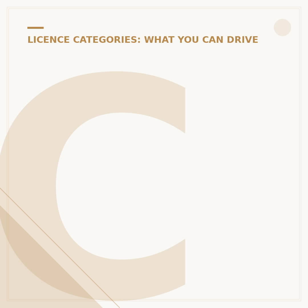 C1+E Licence: What You Need to Know
