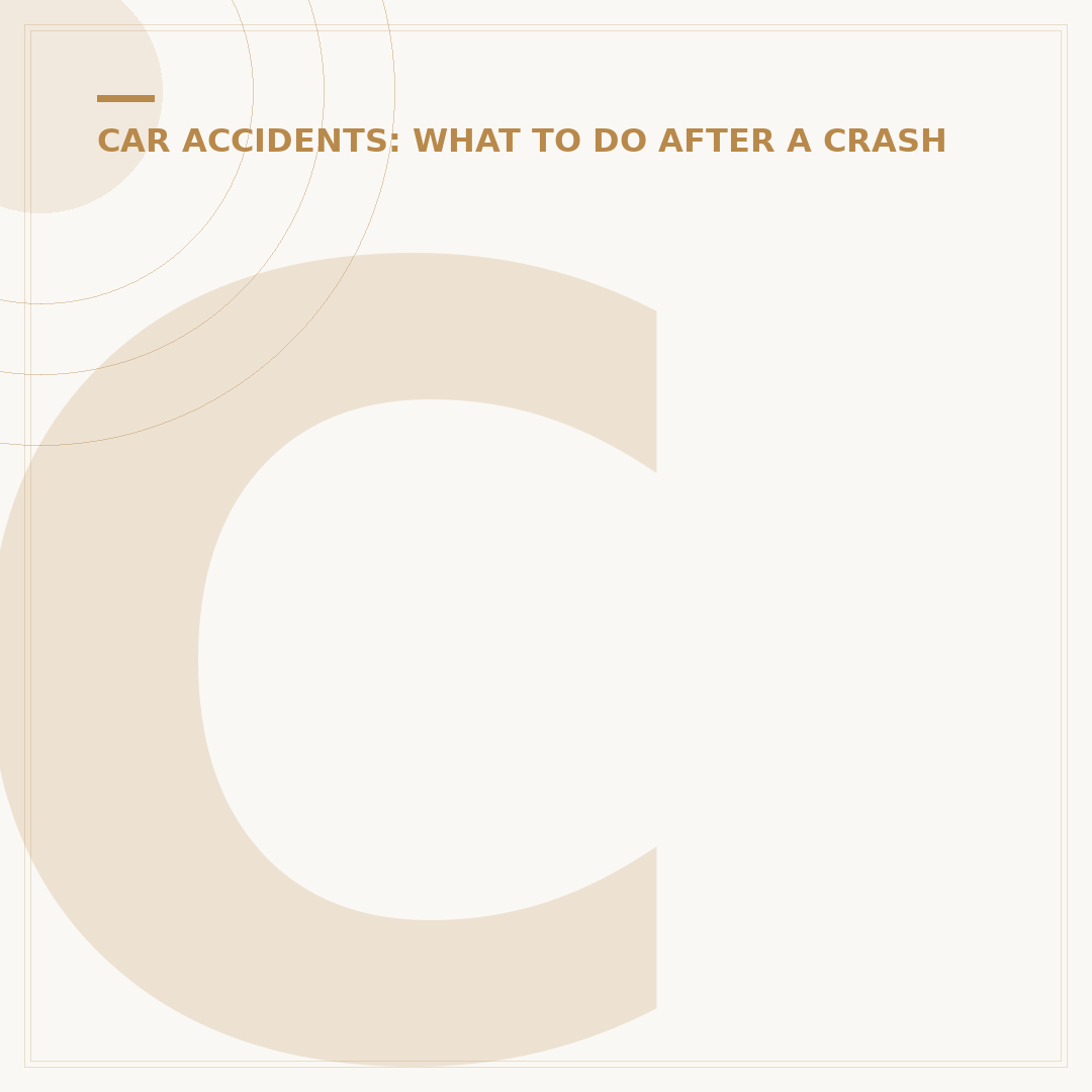 Car Crash on Motorway: What to Do