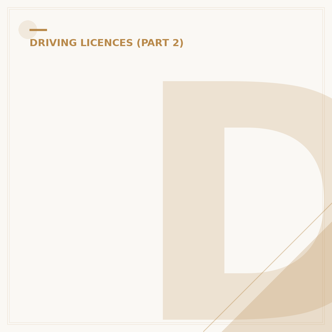 Do You Have to Carry Your Driving Licence UK?