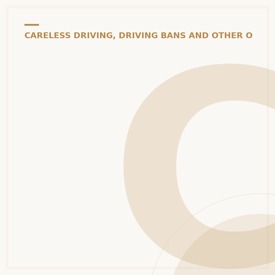 Causing Death by Dangerous Driving: The Law