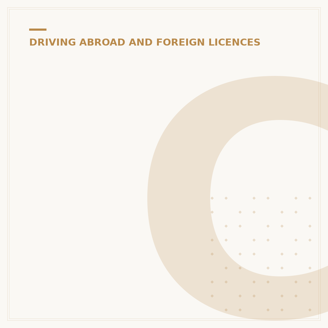 Changing a European Driving Licence to UK