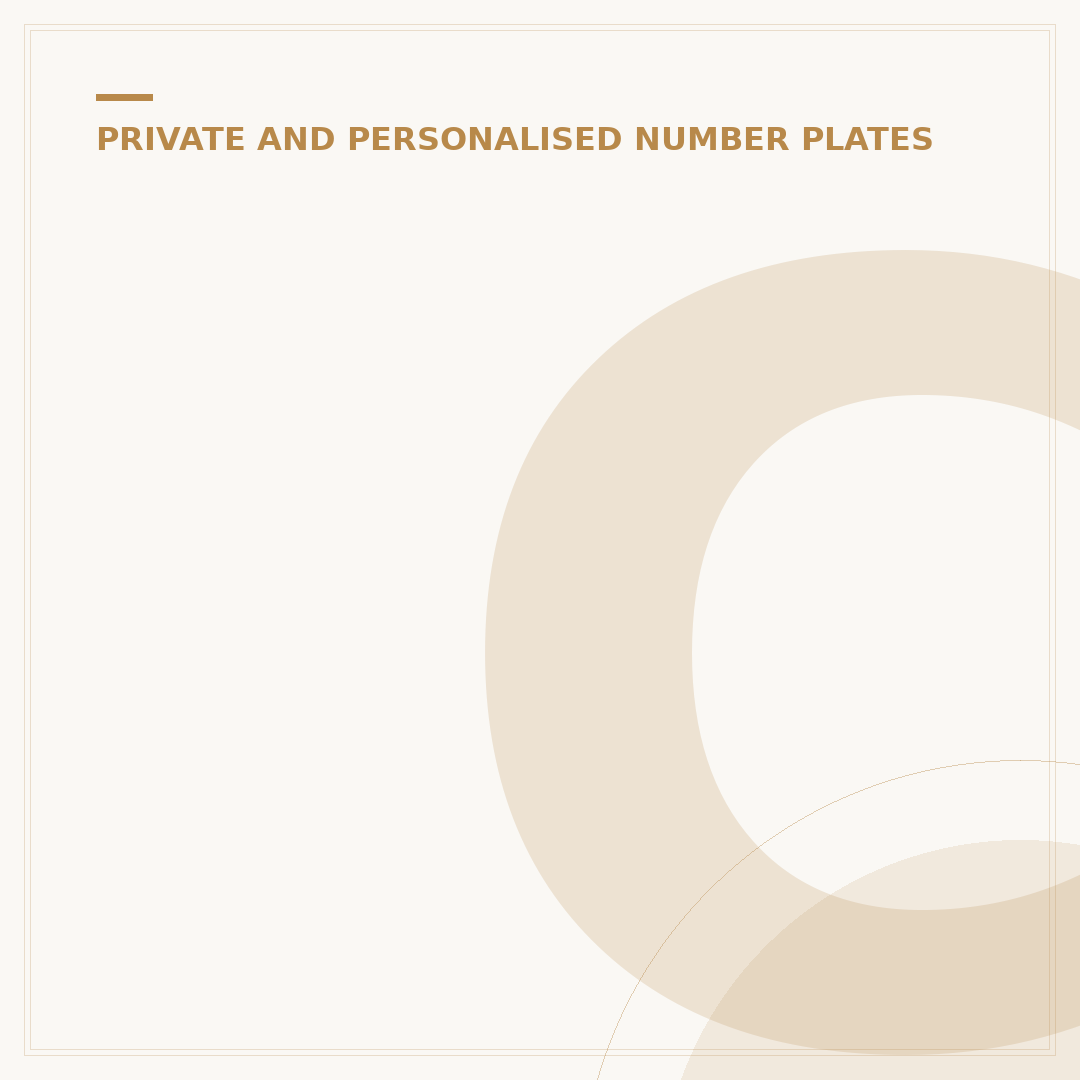 Change Private Plate to New Car: Avoid Costly Mistakes