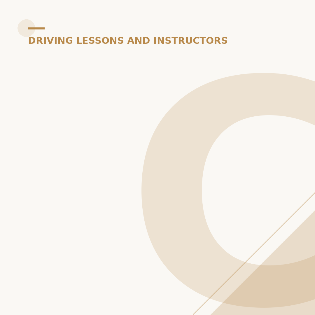 Confessions of a Driving Instructor