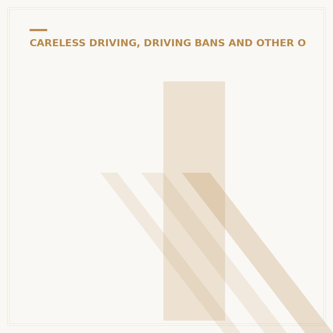 Is Dangerous Driving a Criminal Offence in the UK?