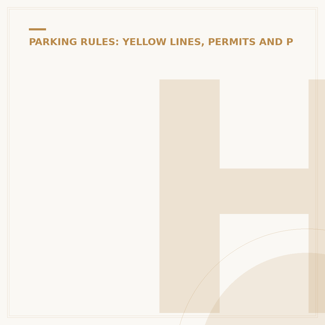 How Long Can You Park on Double Yellow Lines?
