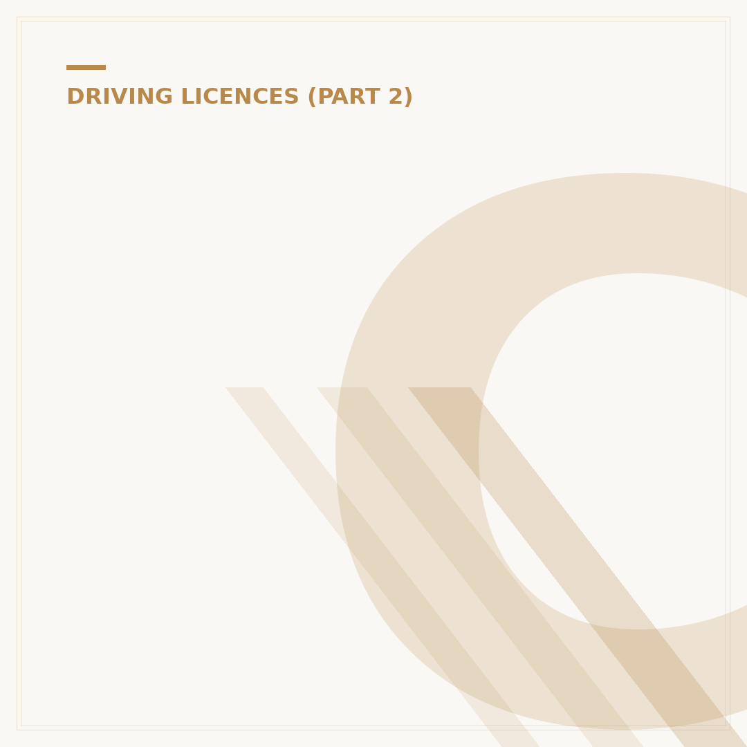Can I Drive While My Driving Licence is Renewed?