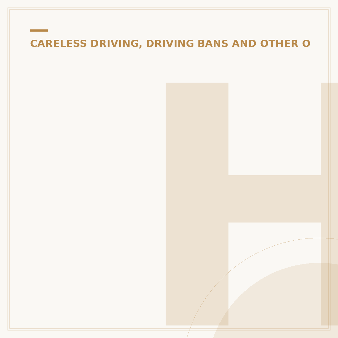 How Long Does a Driving Ban Affect Insurance?