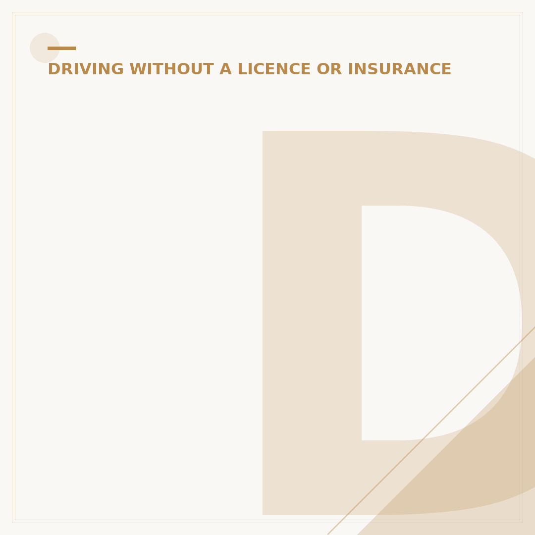 Driving Whilst Disqualified Sentencing Guidelines Explained