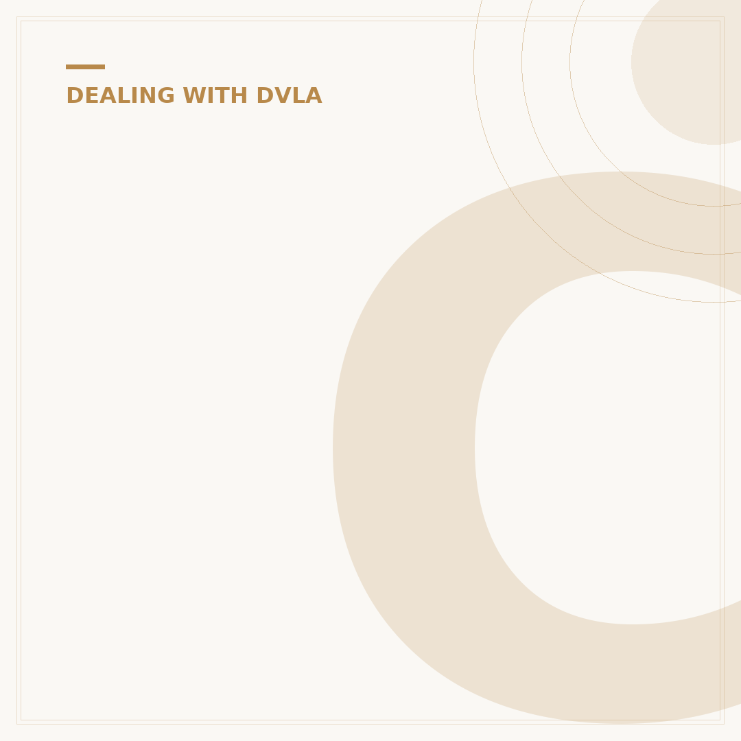 Can I Drive While My Application Is with the DVLA?