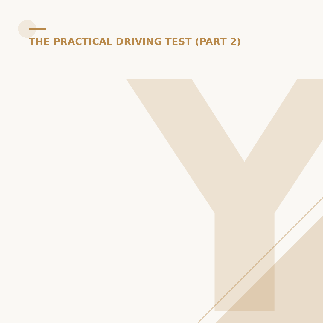 Your Driving Test Examiner Sheet Explained