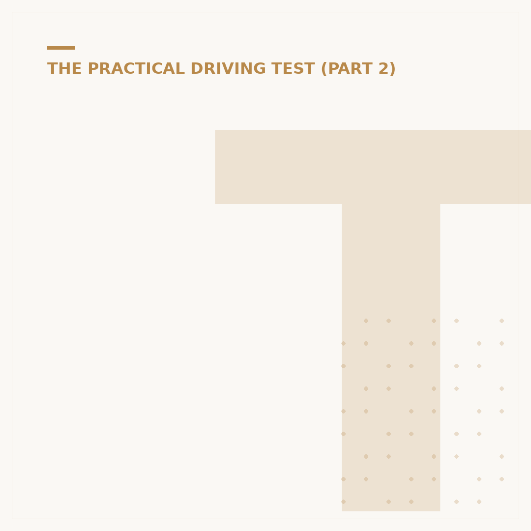 Tips for Taking a Driving Test