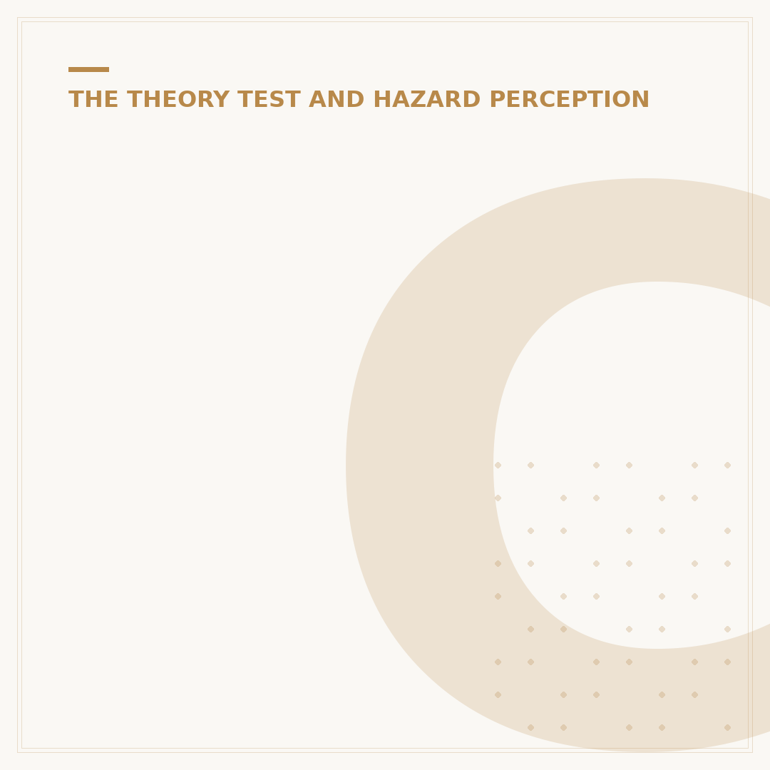 Changes to Driving Theory Test Explained