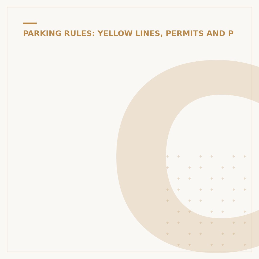 Can You Drop Off on Double Yellow Lines? Rules Explained