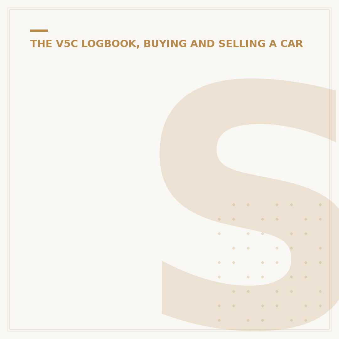 Selling a Deceased Person's Car with the DVLA