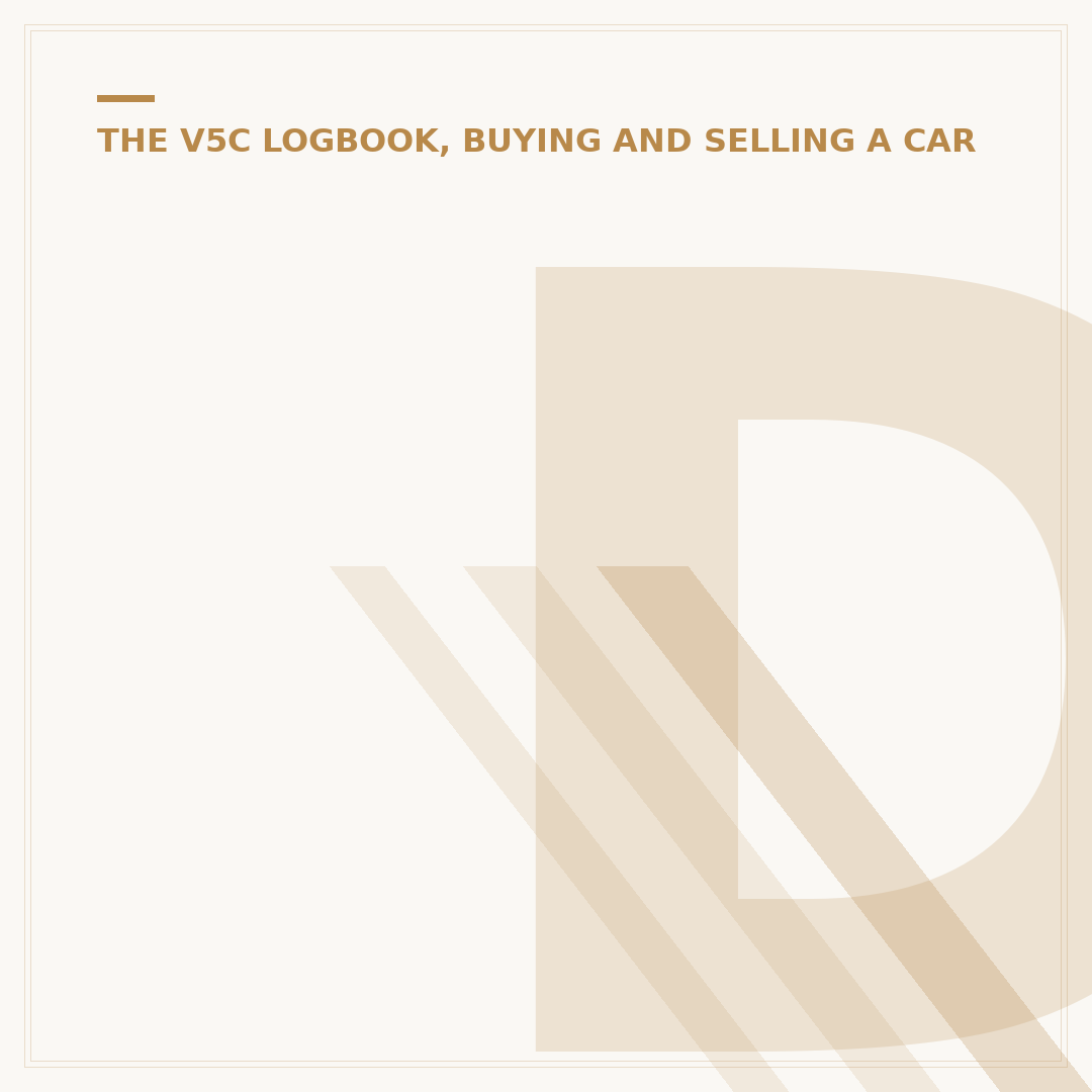 DVLA New Owner: Informing the DVLA When You Sell a Car