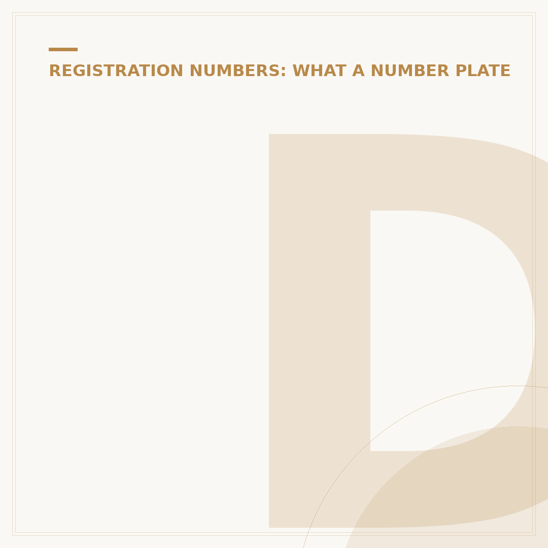 DVLA Number Plate Changes: How to Update Registration