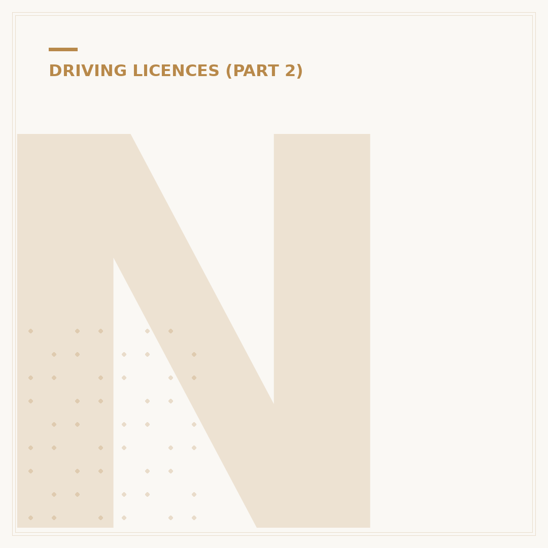 New DVLA Rules for Older Drivers