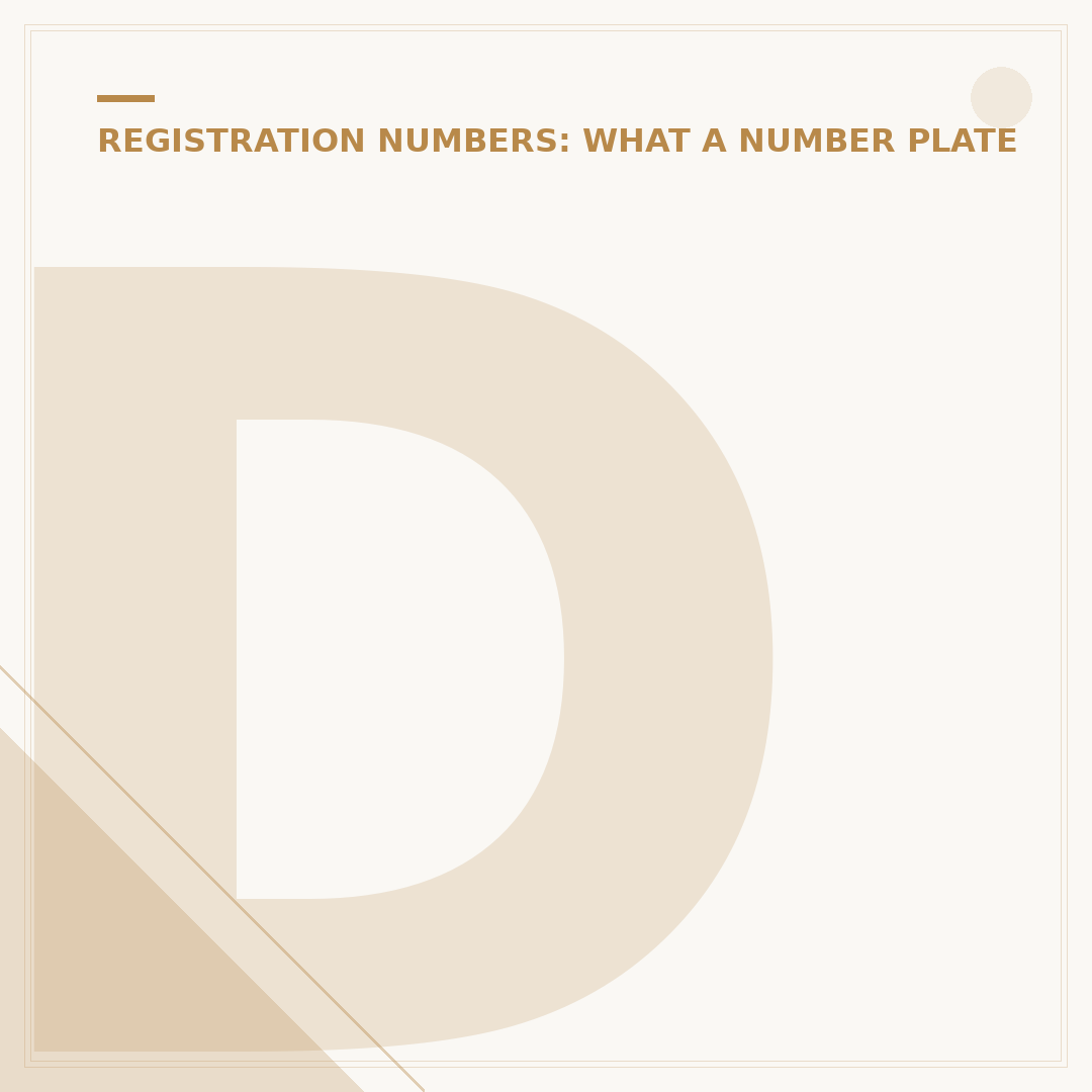 DVLA Registrations Auction