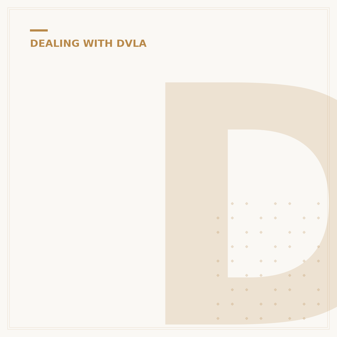 DVLA Section 88: What It Is and How to Apply