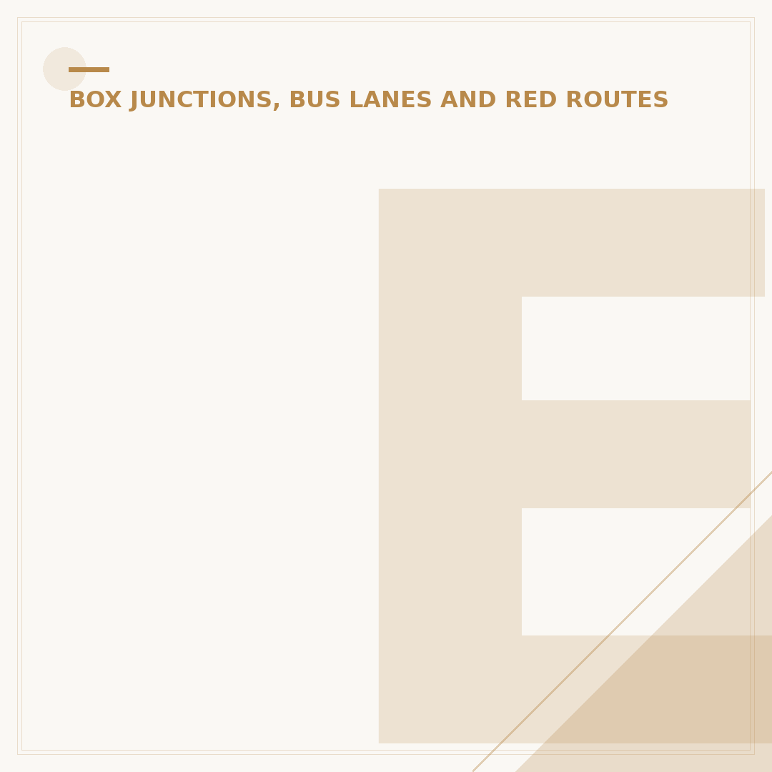 End of Bus Lane Sign: What It Means and Where to Find It