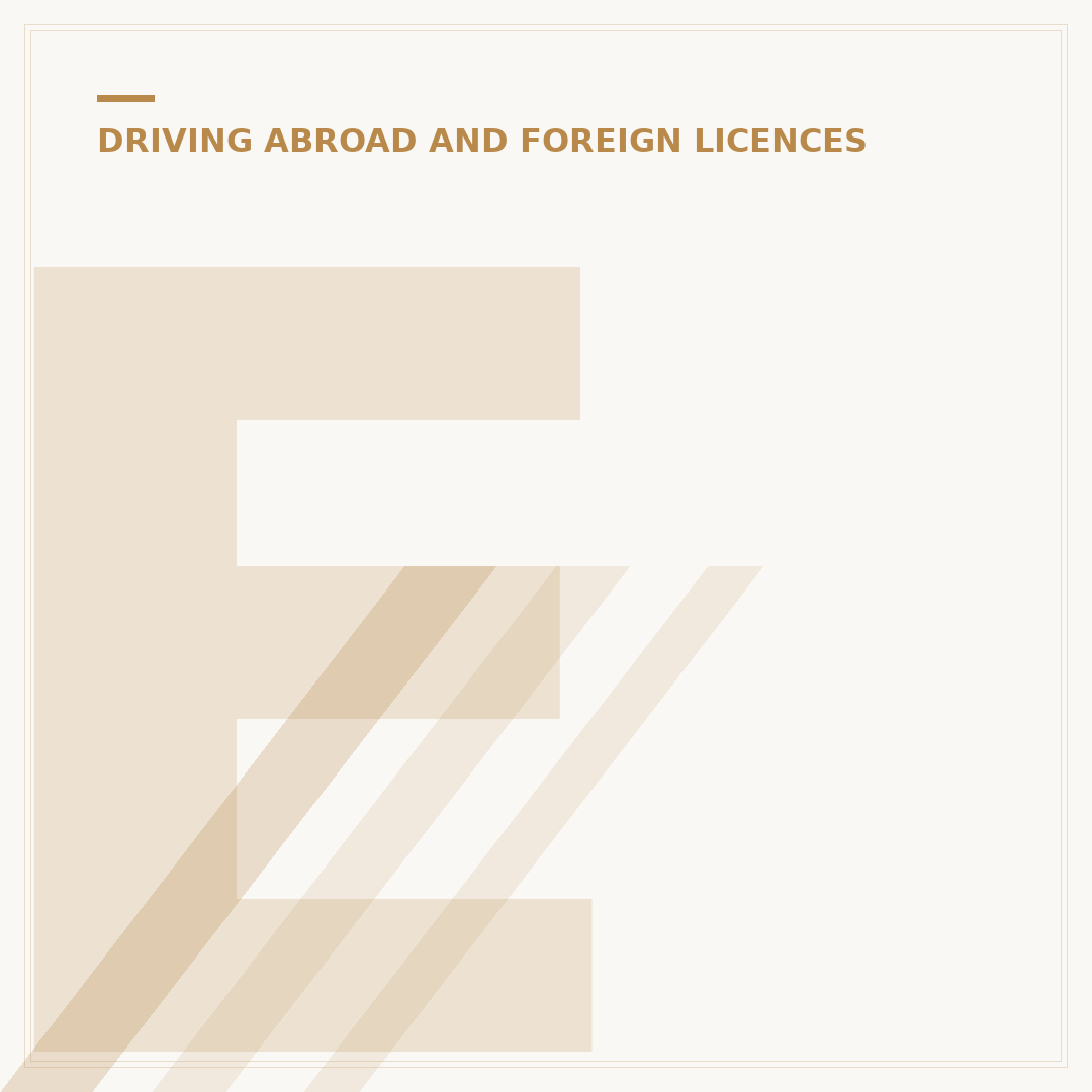 EU Approves New Driving Licence Rules