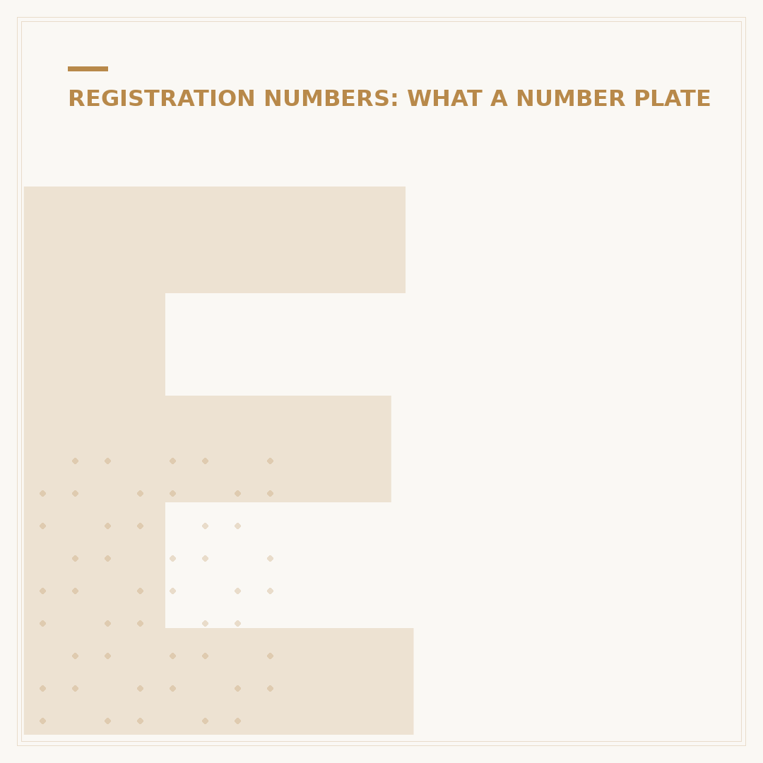 EU Number Plates: What They Are & How to Get Them