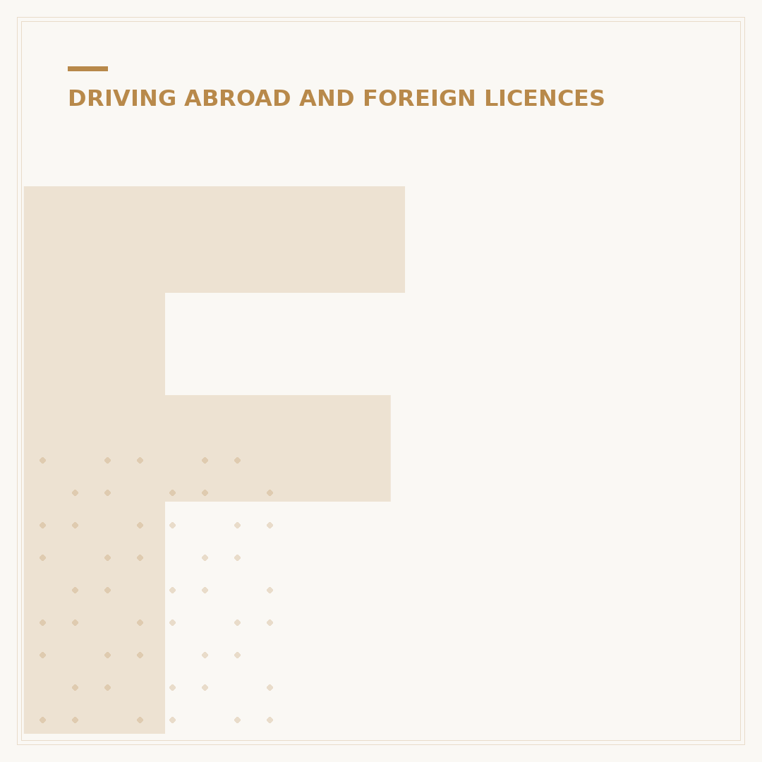 Foreign Driving Licence: UK Rules Explained