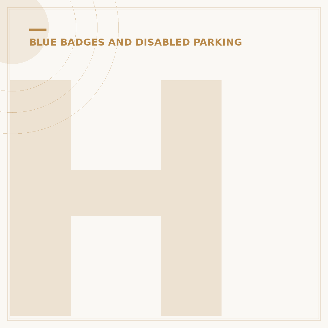 How Do I Get a Blue Disabled Parking Badge?