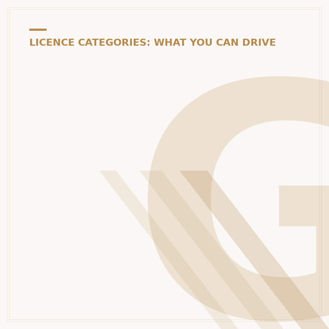 Grandfather Rights Driving Licence Explained