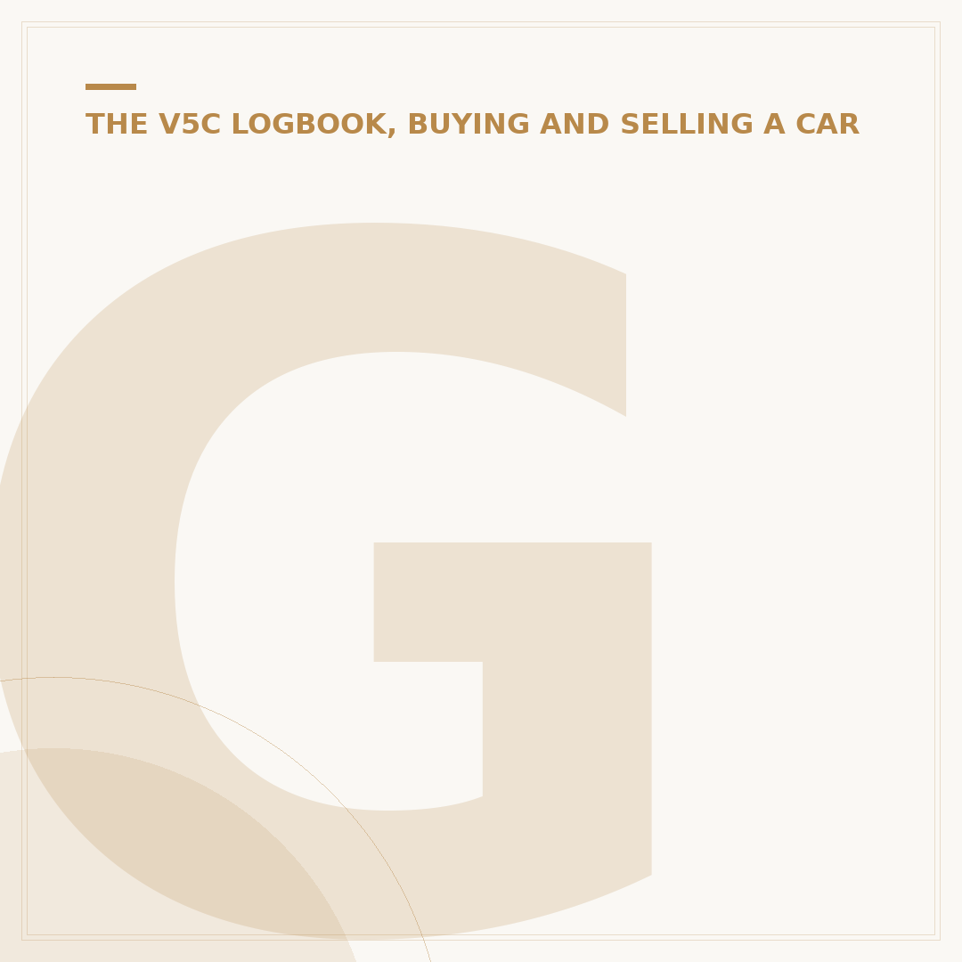 Green New Keeper Slip: Informing DVLA of Car Sale