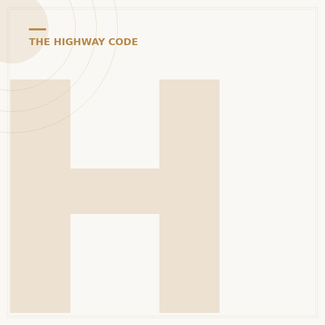Highway Code and Horses: Rider & Driver Rules