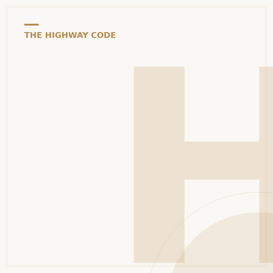Highway Code Signs: Meanings and UK Road Safety
