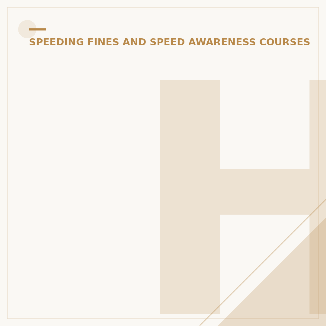 How Long Between Speed Awareness Courses UK Rules