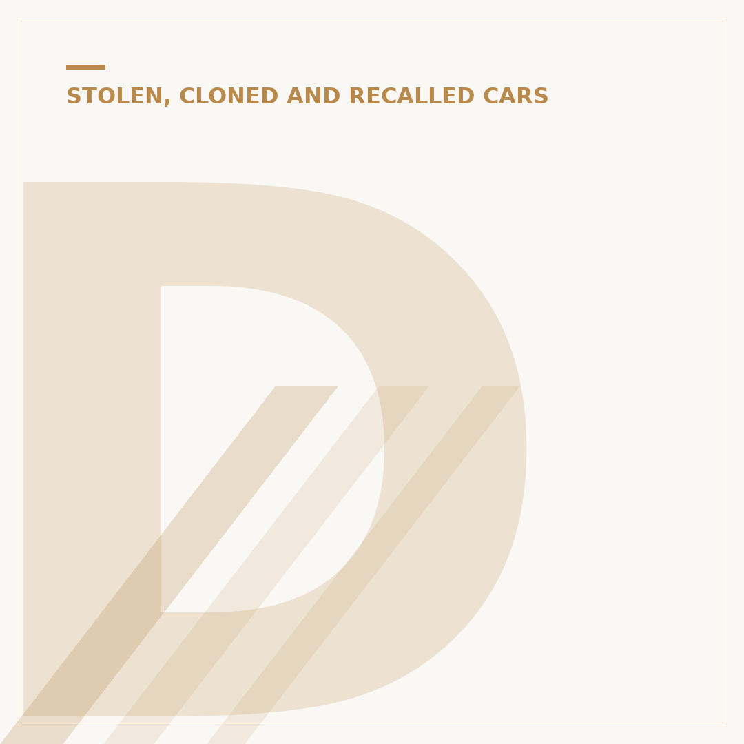 Does Insurance Cover a Stolen Car?