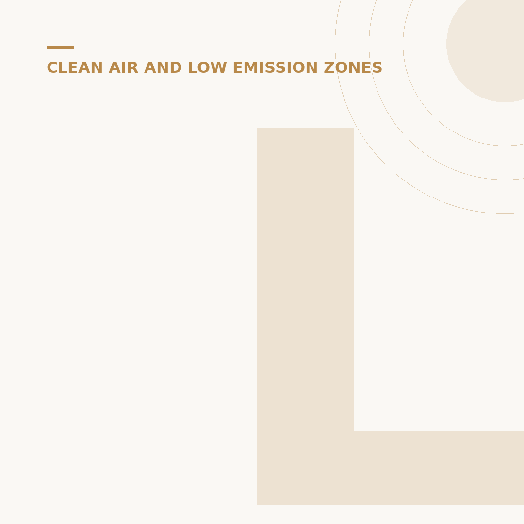London Transport Low Emission Zone Rules Explained