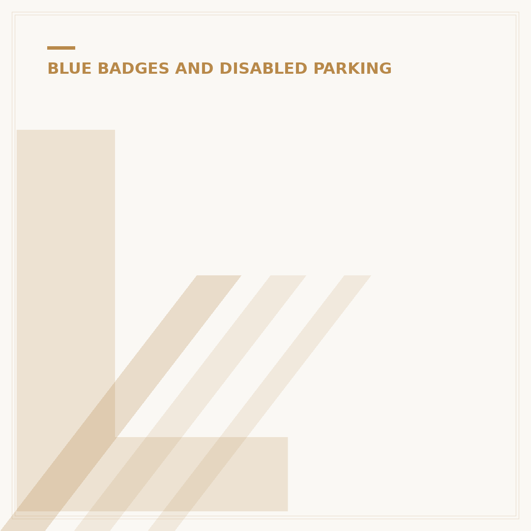 Lost Blue Badge: What to Do and How to Replace