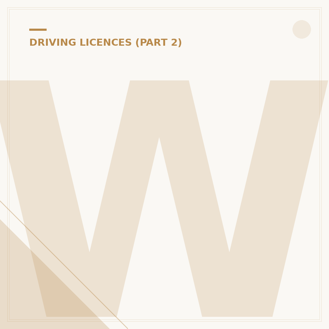 What to Do When I Have Lost My Driving Licence