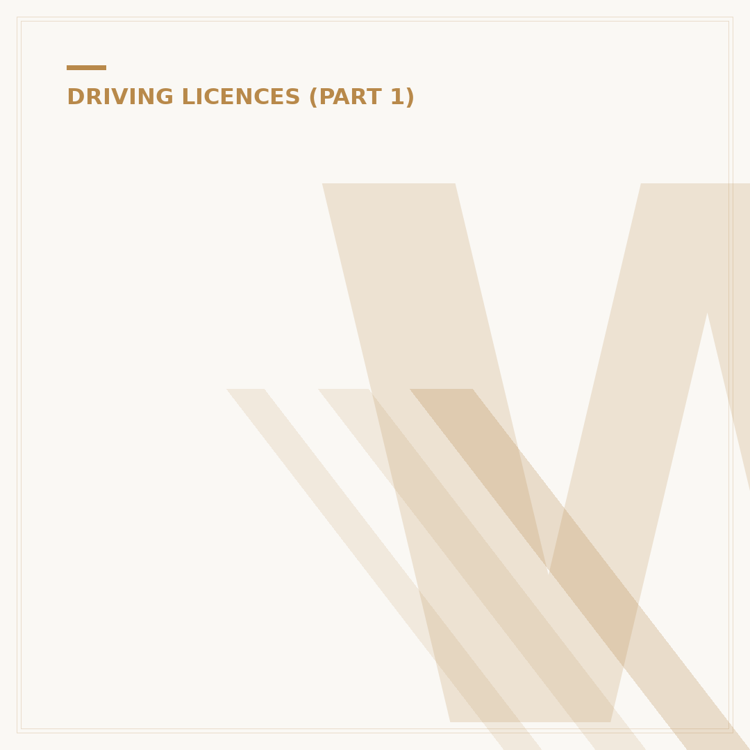 What to Do If You've Lost Your Driving Licence